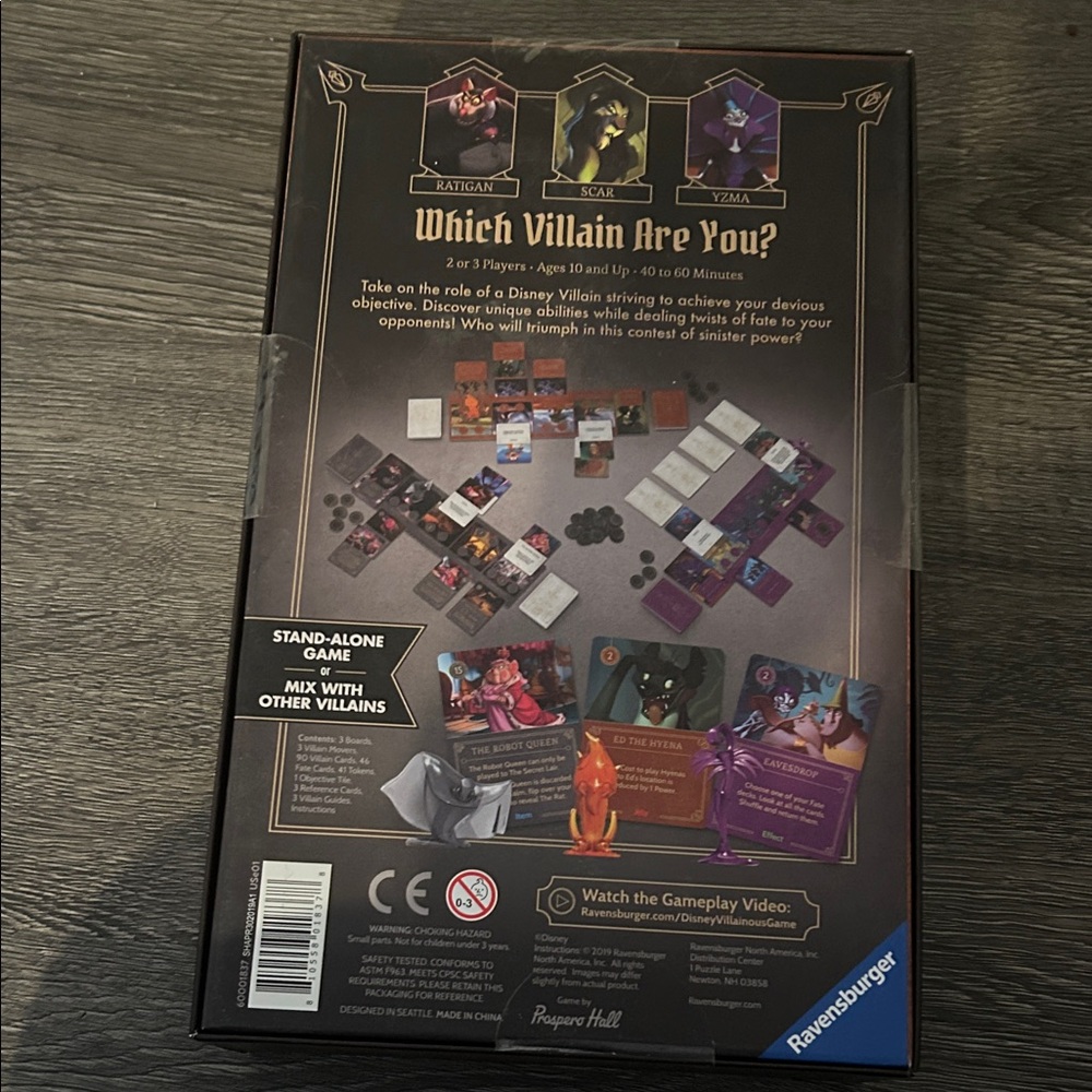Disney Villainous Board Game - Evil Comes Prepared - Picture 2 of 3